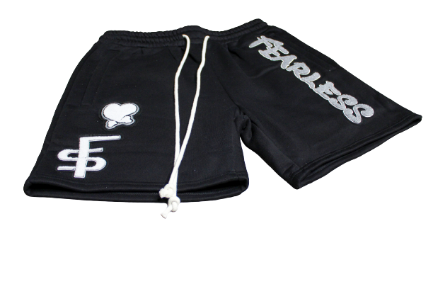 Black Varsity Shorts