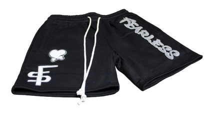 Black Varsity Shorts