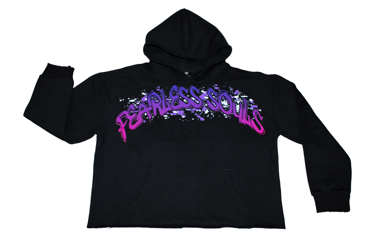 Purple Graffiti Hoodie