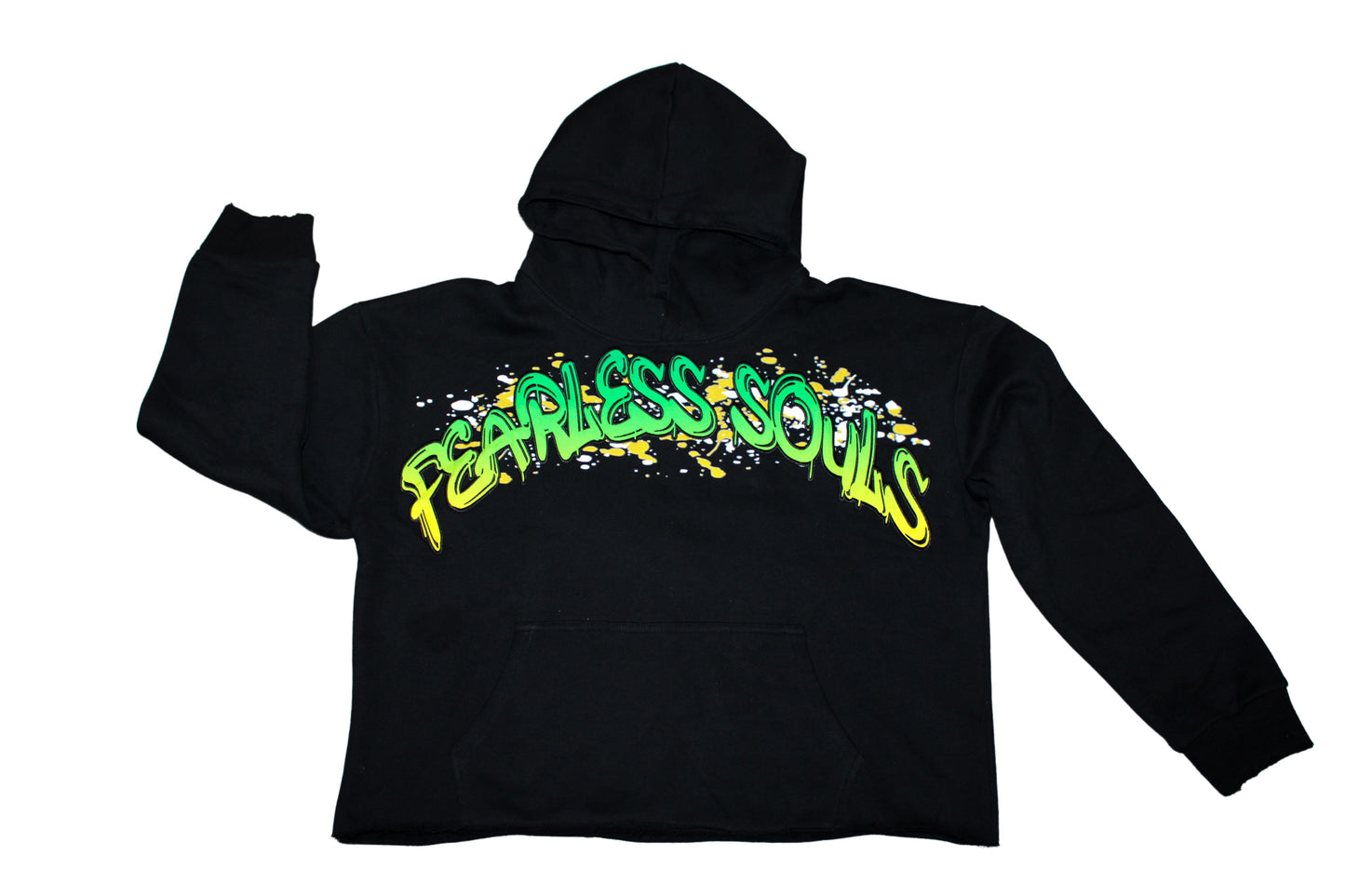 Green Graffiti Hoodie