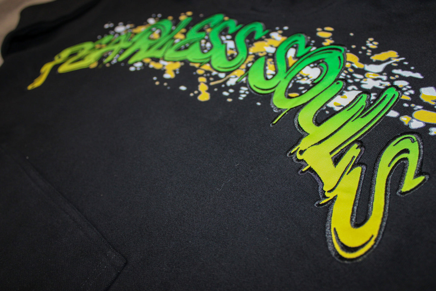 Green Graffiti Hoodie